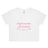 WO'S CROP TEE (same day) Thumbnail