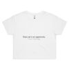 WO'S CROP TEE (same day) Thumbnail