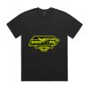 Mens Heavy Faded Oversized Tee (same day) Thumbnail