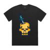 Mens Heavy Faded Oversized Tee (same day) Thumbnail