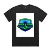 Mens Heavy Faded Oversized Tee (same day) Thumbnail