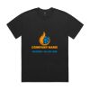 Mens Heavy Faded Oversized Tee (same day) Thumbnail