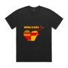 Mens Heavy Faded Oversized Tee (same day) Thumbnail
