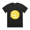 Mens Heavy Faded Oversized Tee (same day) Thumbnail