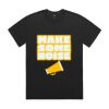 Mens Heavy Faded Oversized Tee (same day) Thumbnail