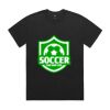 Mens Heavy Faded Oversized Tee (same day) Thumbnail