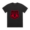 Mens Heavy Faded Oversized Tee (same day) Thumbnail