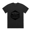 Mens Heavy Faded Oversized Tee (same day) Thumbnail