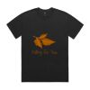 Mens Heavy Faded Oversized Tee (same day) Thumbnail
