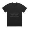 Mens Heavy Faded Oversized Tee (same day) Thumbnail