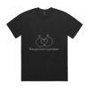 Mens Heavy Faded Oversized Tee (same day) Thumbnail