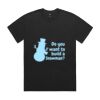 Mens Heavy Faded Oversized Tee (same day) Thumbnail
