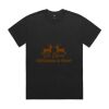 Mens Heavy Faded Oversized Tee (same day) Thumbnail