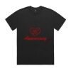 Mens Heavy Faded Oversized Tee (same day) Thumbnail