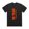 Mens Heavy Faded Oversized Tee (same day) Thumbnail