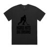 Mens Heavy Faded Oversized Tee (same day) Thumbnail