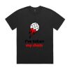 Mens Heavy Faded Oversized Tee (same day) Thumbnail