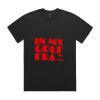 Mens Heavy Faded Oversized Tee (same day) Thumbnail