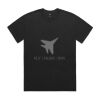 Mens Heavy Faded Oversized Tee (same day) Thumbnail